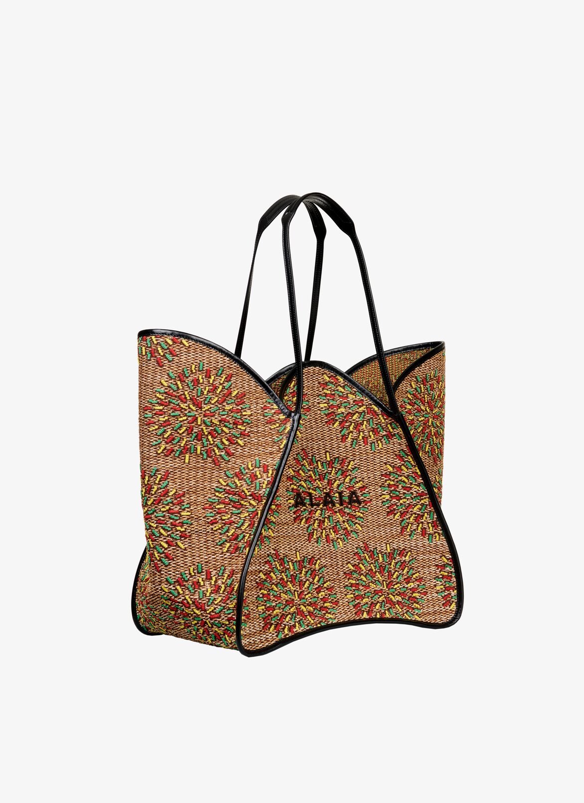 Lili 32 tote bag ALAÏA DESERT/MULTICOLOR LILI 32 TOTE BAG